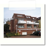 Rckansicht des Gebudes der Ferienwohnung